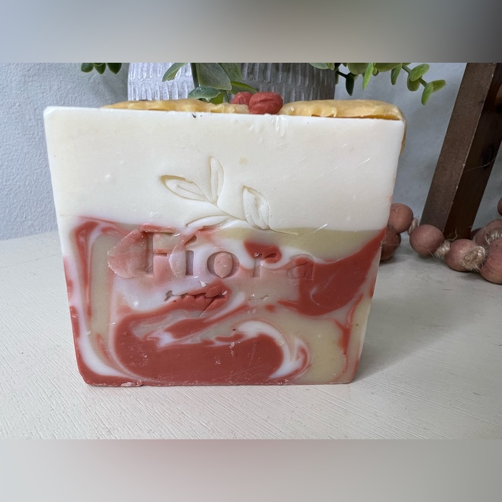 Brand New-Fiora Soap Co-Holly Jolly Homemade Soap